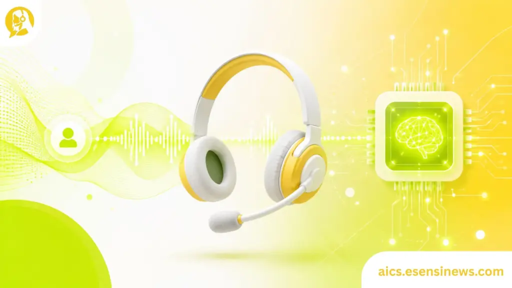 AI call center software interface showing automated voice support and agent-assist dashboard